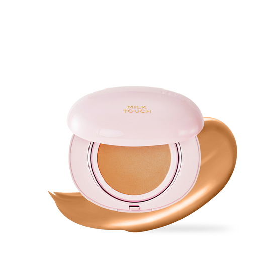 [milktouch] 全天候水潤光澤氣墊粉底 #27N 杏奶色 15g