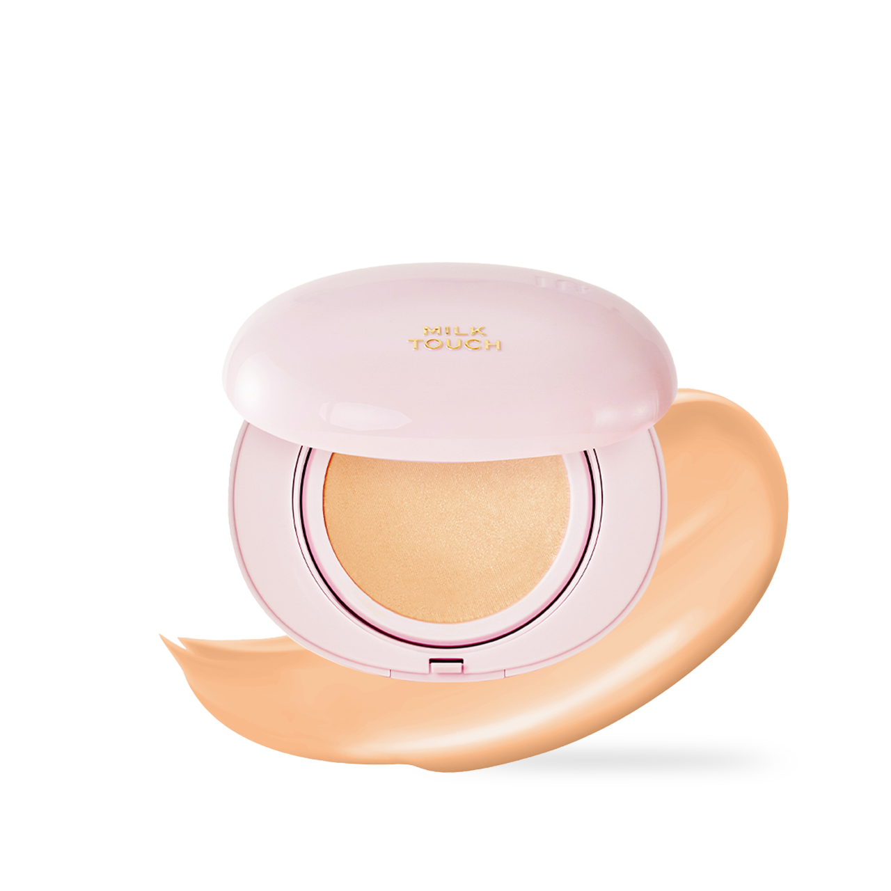 [milktouch] 全天候完美貼合透亮氣墊粉底液 #23W 香草米色 15g