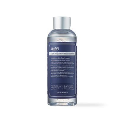 [Dear Klairs] 舒緩保濕無香化妝水 180ml