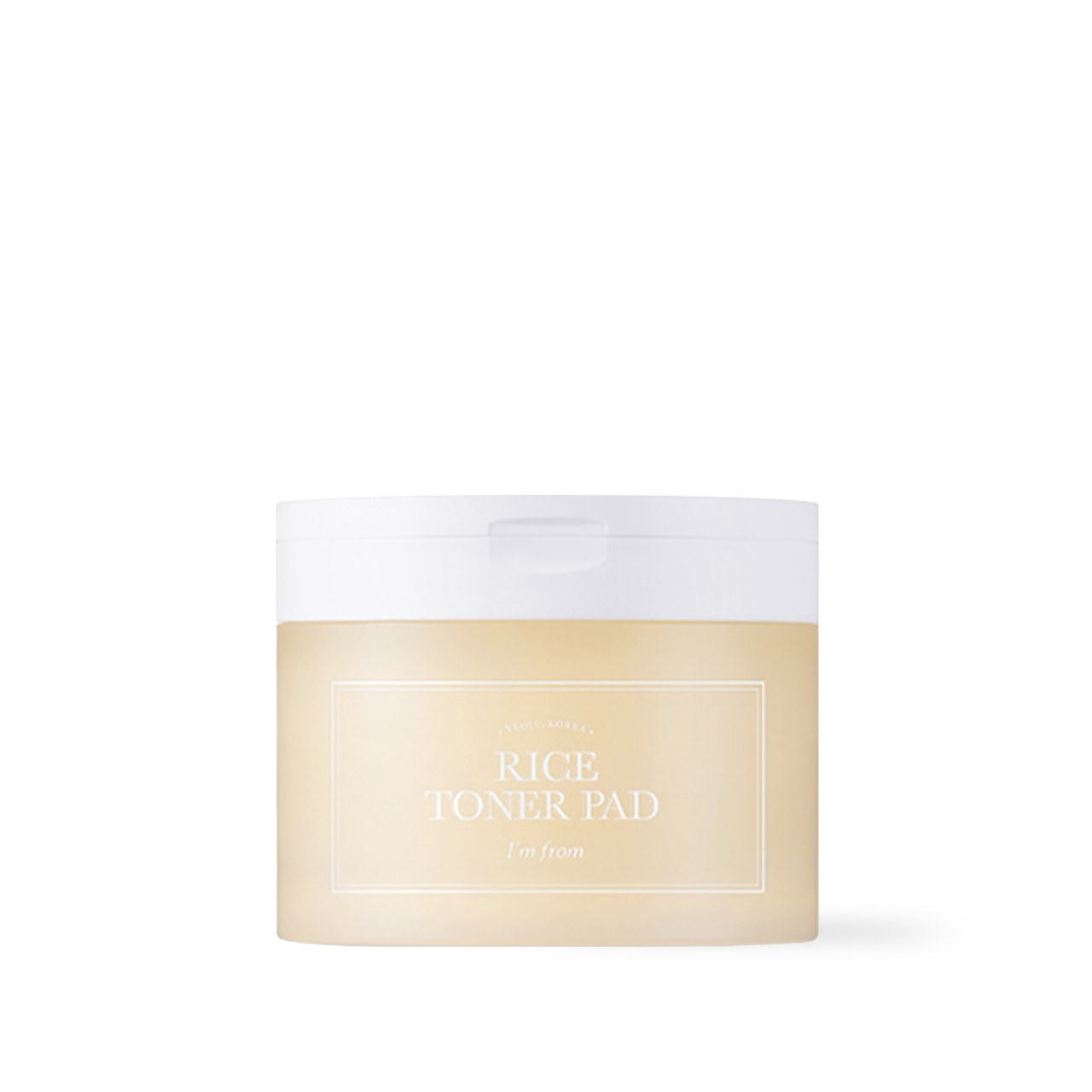 [ImFrom] Rice Toner Pad 140ml 60ea