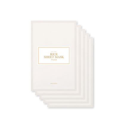 [ImFrom] Rice Sheet mask Set (5ea)