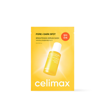 [celimax] Pore+Dark Spot Brightening Serum Mask 1ea