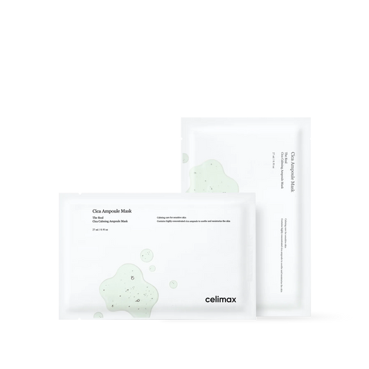 [celimax] The Real Cica Calming Ampoule Mask- 2 Size