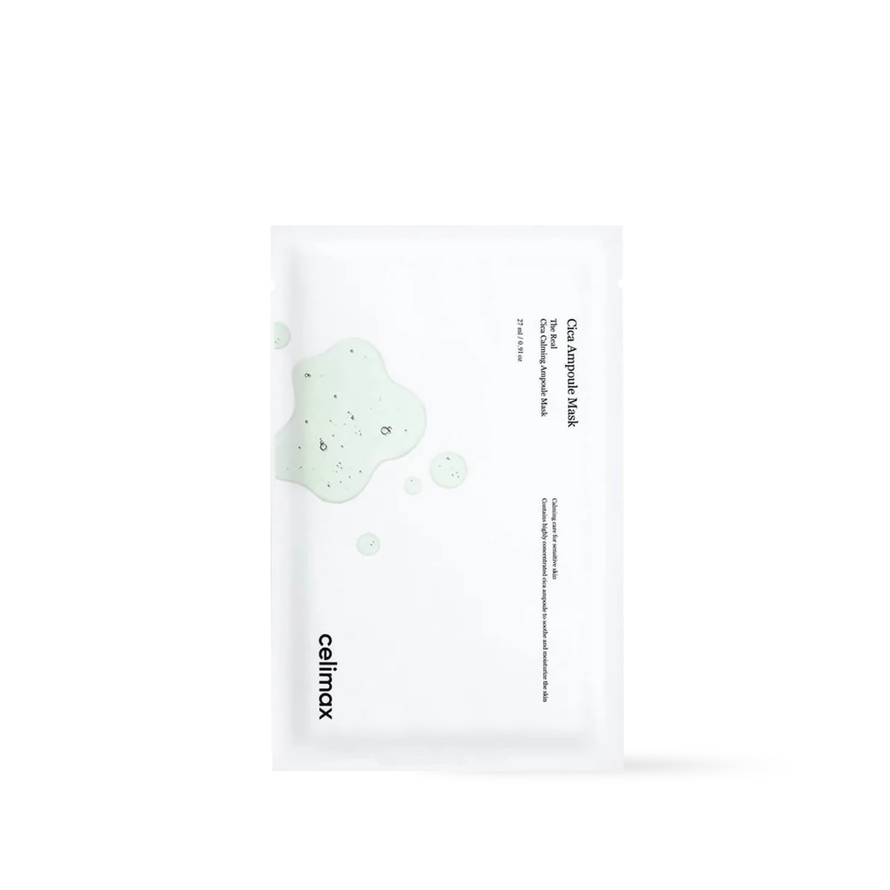 [celimax] The Real Cica Calming Ampoule Mask- 2 Size