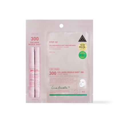 [VT Cosmetics] 膠原蛋白修護導入針面膜 300hL 2步驟