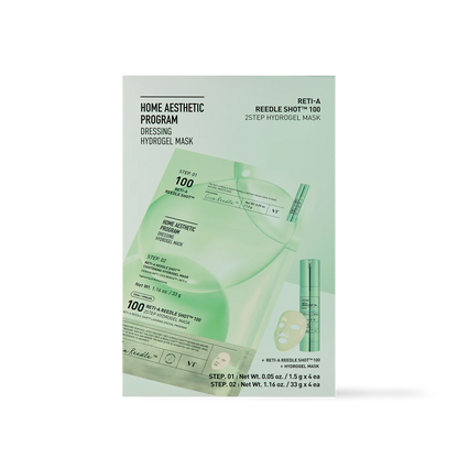 [VT Cosmetics] RETI-A 積雪草煥活微針面膜 100 2步驟水凝膠面膜 - 2款