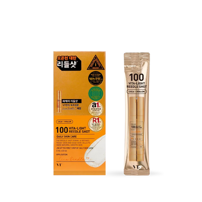 [VT Cosmetics] 100 VITA-LIGHT 纖維針劑 10片