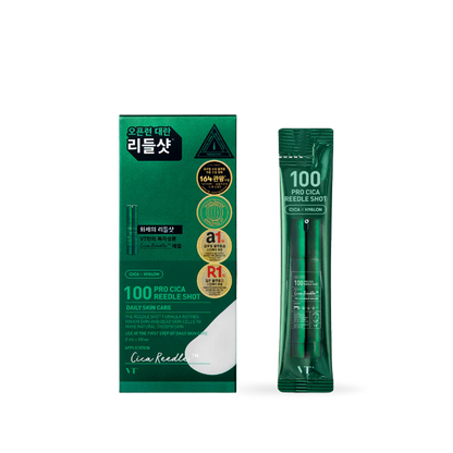 [VT Cosmetics] 100 PRO CICA 老虎積雪草修護導入精華 10入