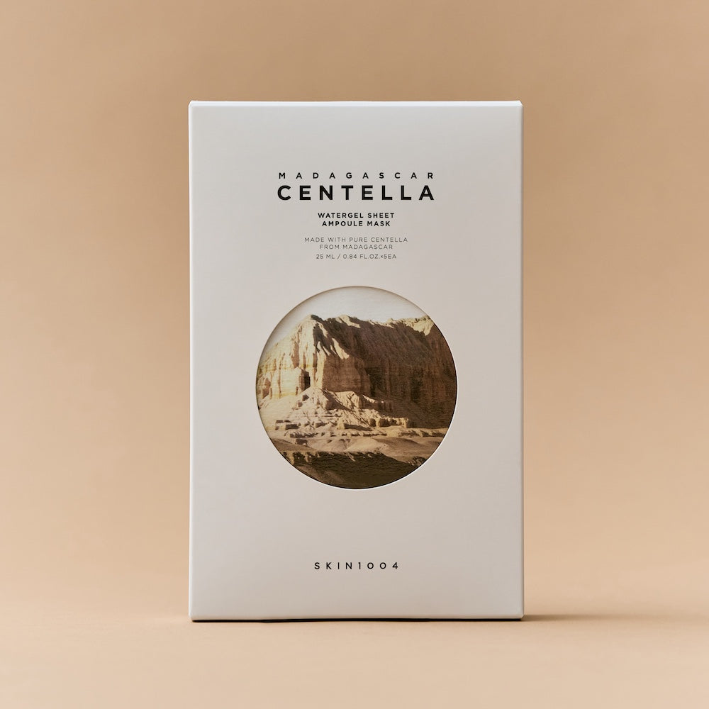 [Skin1004] Madagascar Centella Watergel Sheet Ampoule Mask - 2 Type