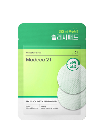 [Madeca21] Tecassoside Calming Pad 12ea
