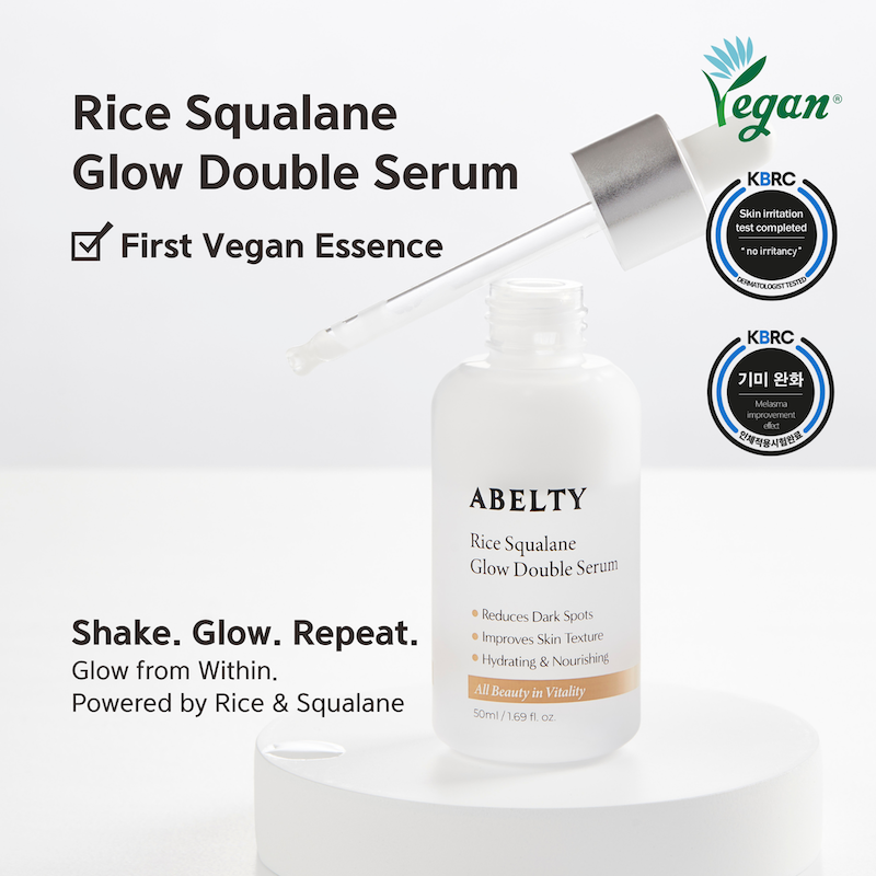 Abelty Rice Squalane Glow Double Serum 50ml