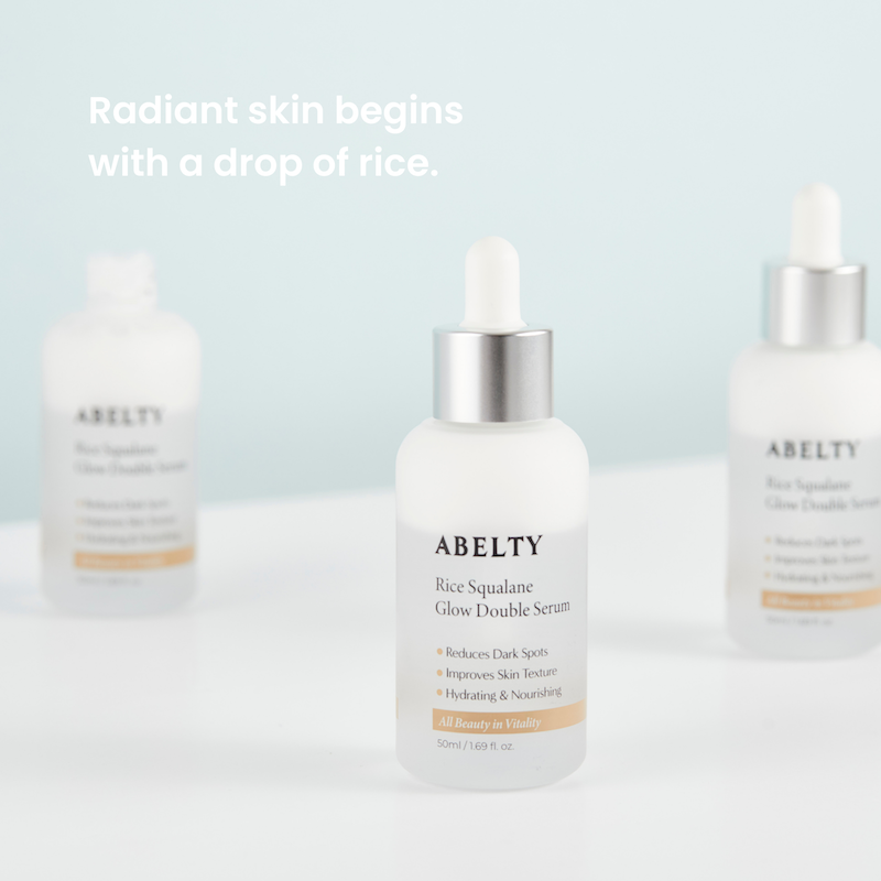 Abelty Rice Squalane Glow Double Serum 50ml