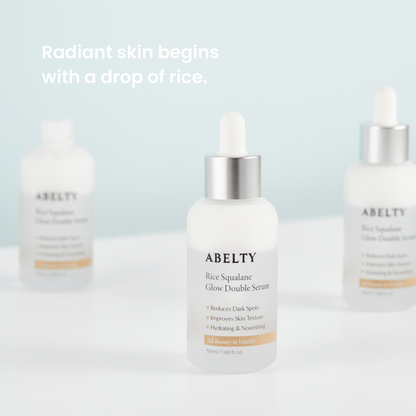 Abelty Rice Squalane Glow Double Serum 50ml