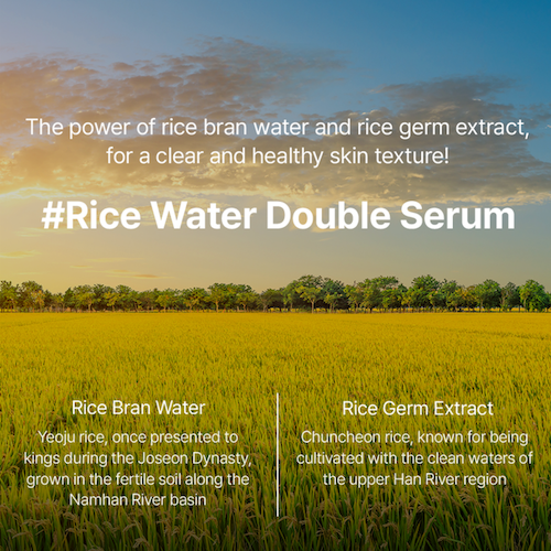 Abelty Rice Squalane Glow Double Serum 50ml