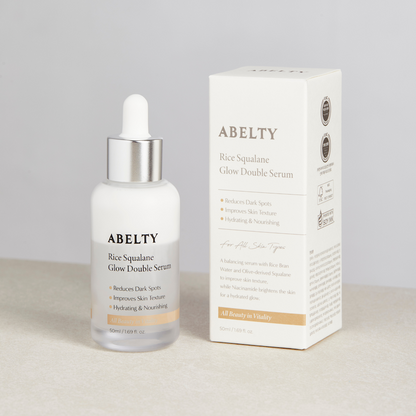 Abelty Rice Squalane Glow Double Serum 50ml