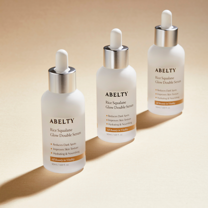 Abelty Rice Squalane Glow Double Serum 50ml
