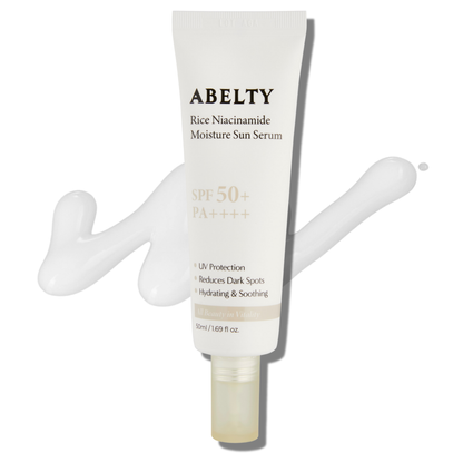 Abelty Rice Squalane Moisture Sun Serum 50ml