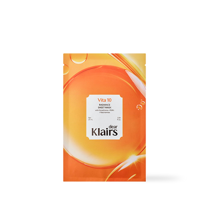 [Dear,Klairs] Vita 10 Radiance Sheet Mask 25 ml