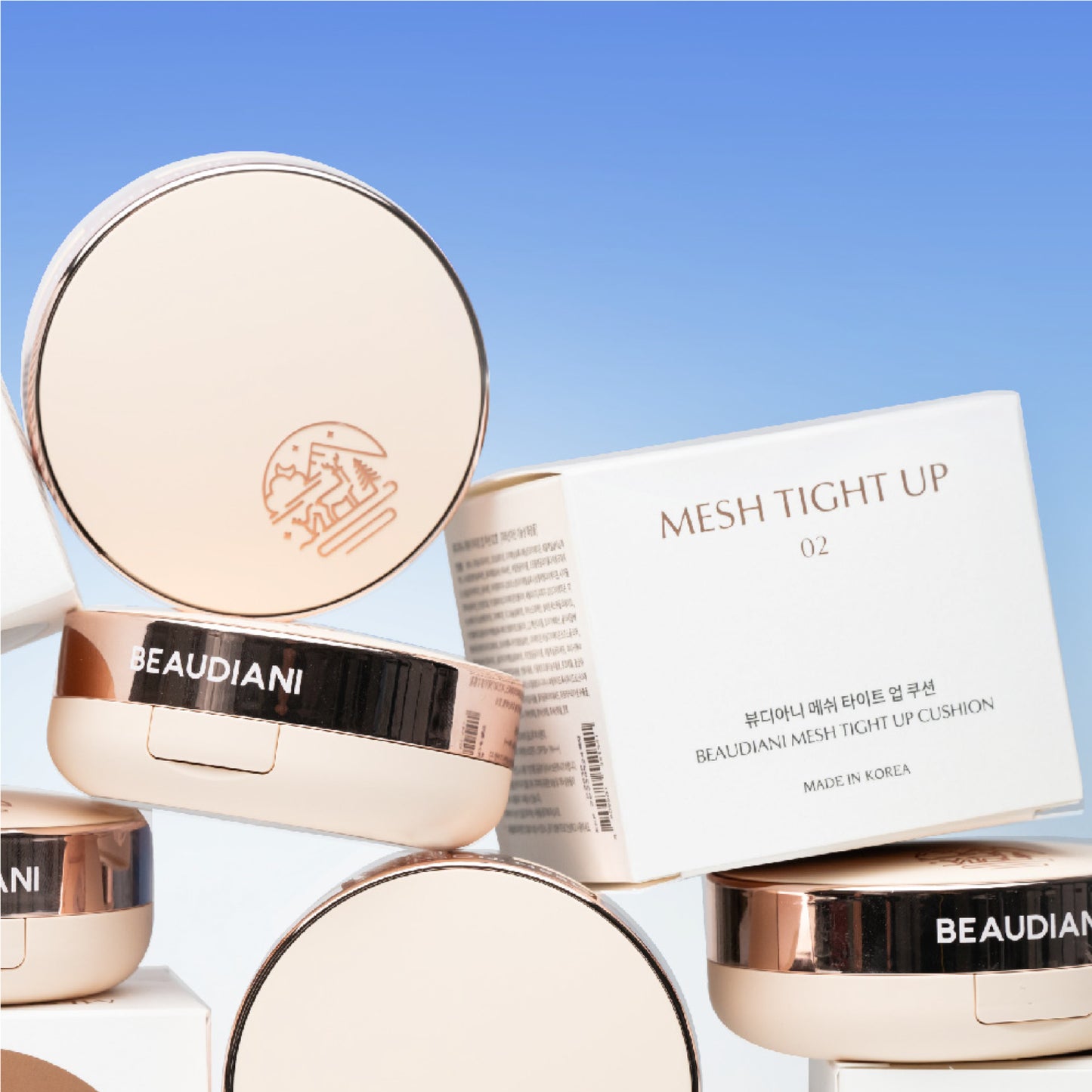 [Beaudiani] Mesh Tight Up Cushion Refill 12g - 3 Colors
