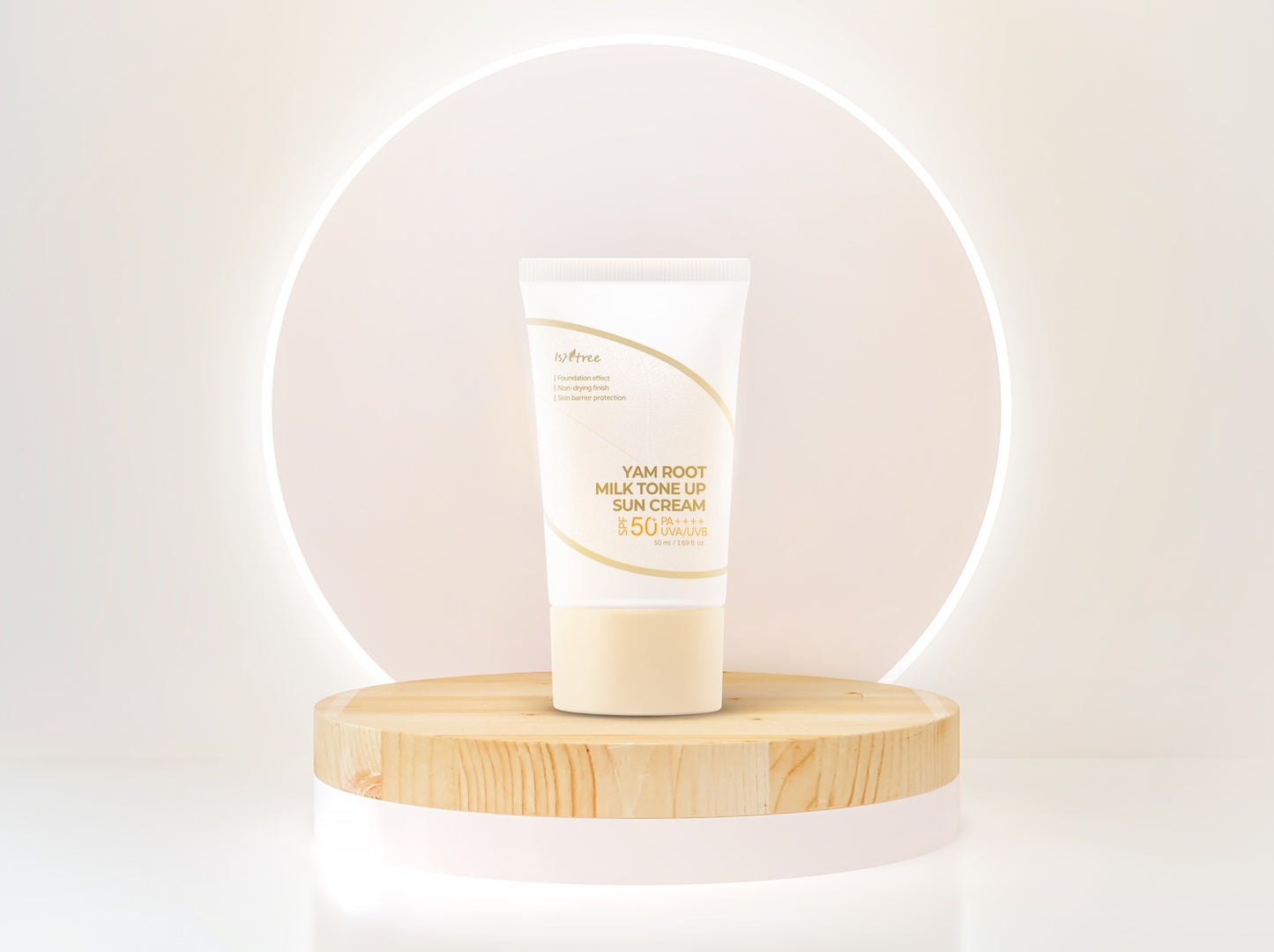 [Isntree] Yam Root Milk Tone Up Sun Cream 50ml