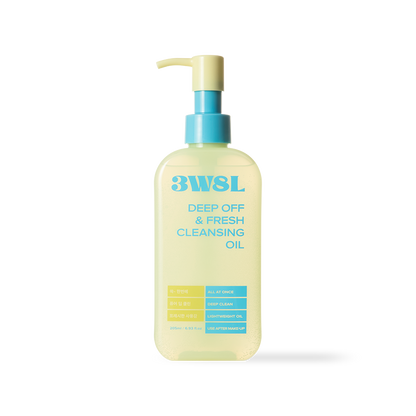 [3W8L] Deep Off & Fresh Cleansing Oil 205ml