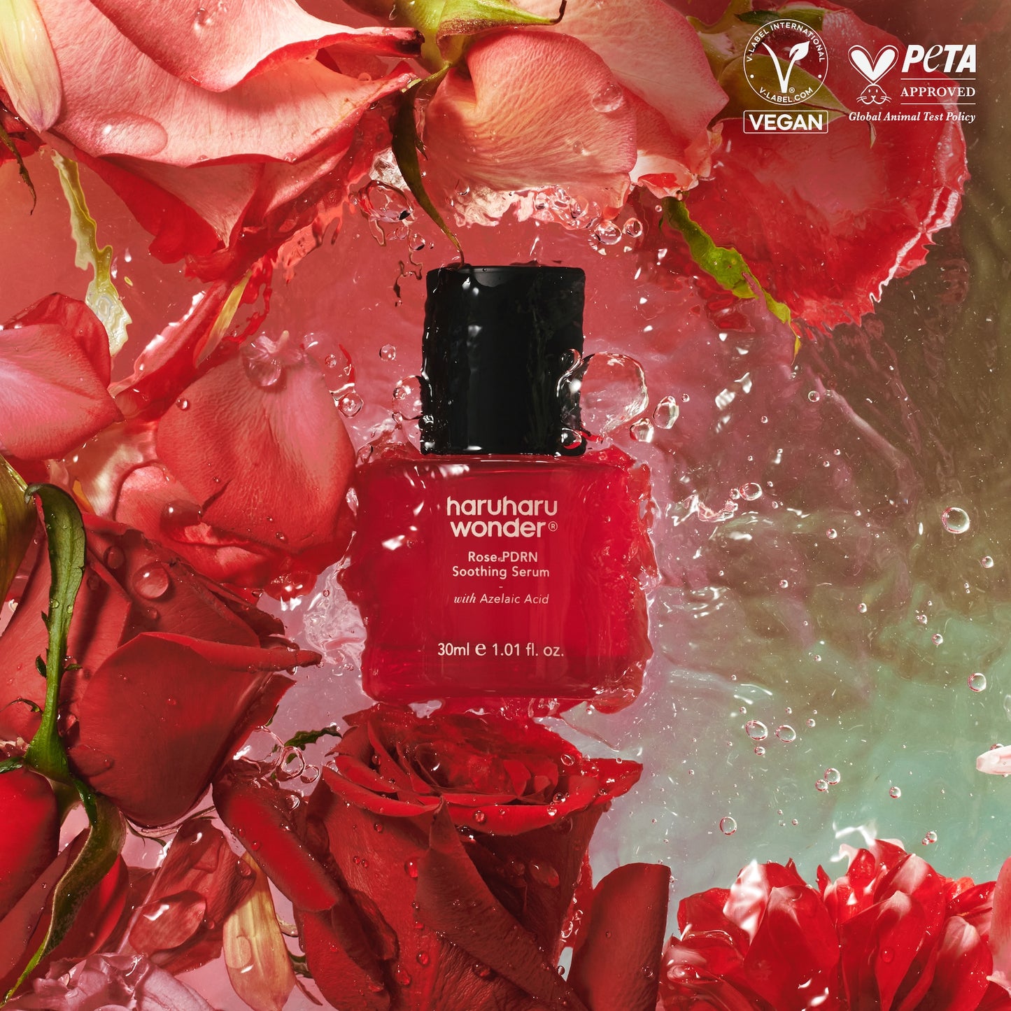[haruharuwonder] 玫瑰PDRN舒緩精華 30ml