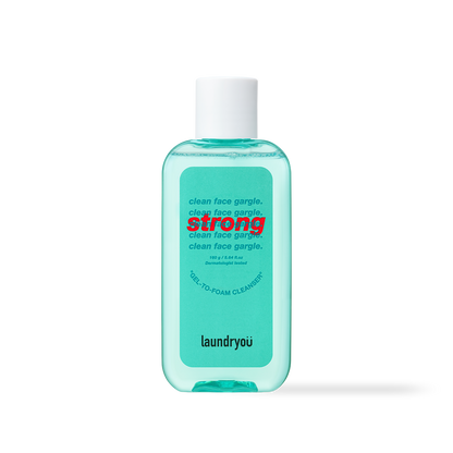[Laundryou] Clean Face Gargle Gel-to-Foam Cleanser Strong 160g