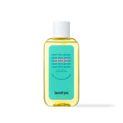 [Laundryou] Clean Face Gargle Gel-to-Foam Cleanser Mild 160g