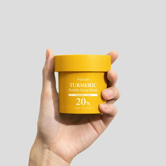 P.CALM Turmeric BHA Bubble Deep Cleansing Mask 90g