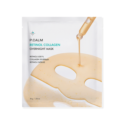 [P.CALM] Retinol Collagen Overnight Mask 36g*4