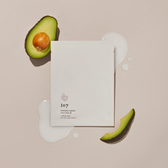 107 AVOCADO CUDDLE Sheet Mask (5 sheets set) 25g*5sheets