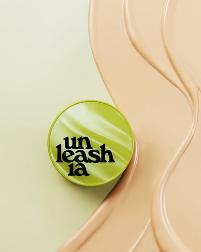 [Unleashia] Satin Wear Healthy-Green Cushion - 21 Colors