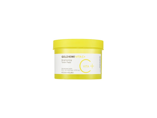 [HolikaHolika] 黃金奇異果維他命C亮白化妝棉 80片