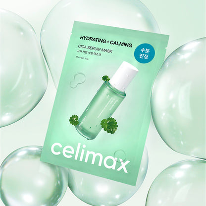 [celimax] The Real Cica Calming Serum Mask 10ea