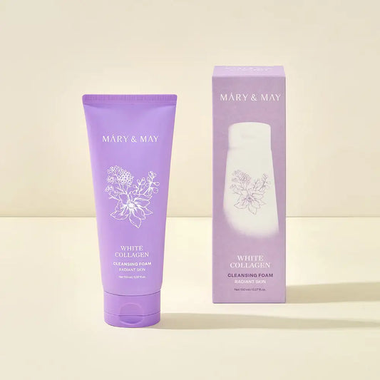 [Mary&May] 白色膠原蛋白潔面乳 150ml
