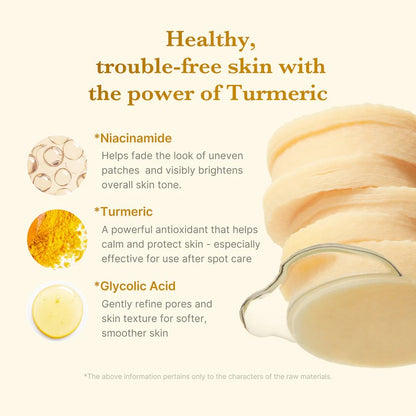 [Medicube] Kojic Acid Tumeric Toner Pad 70pcs