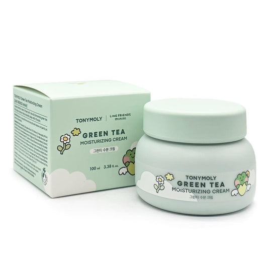 [TONYMOLY] 韓潤綠茶保濕水潤面霜 100毫升