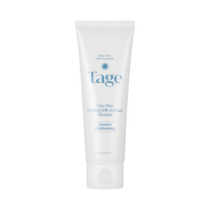 [Tage] Cica-Tree Cooling Jelly to Foam Cleanser 120ml