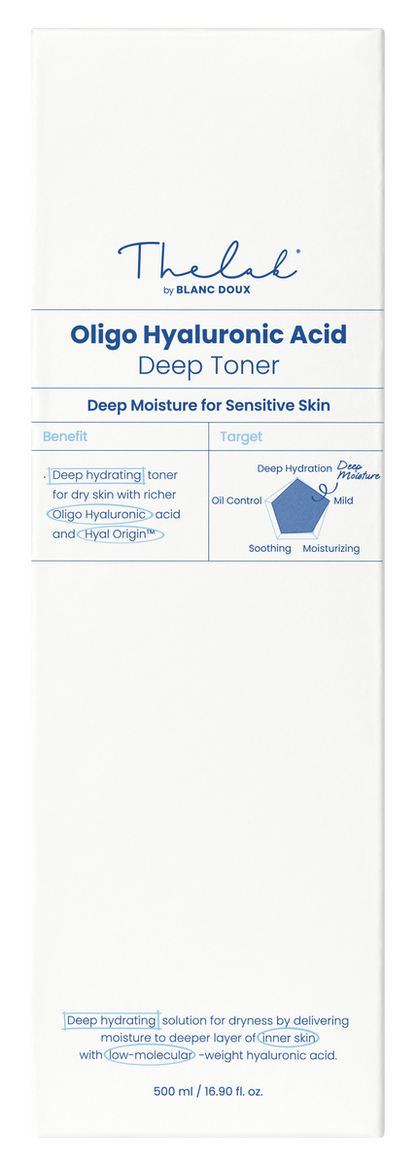 [THE LAB by BLANC DOUX] Oligo Hyaluronic Acid Deep Toner 500ml