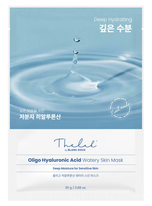 [THE LAB by BLANC DOUX] Oligo Hyaluronic Acid Watery Skin Mask 10p