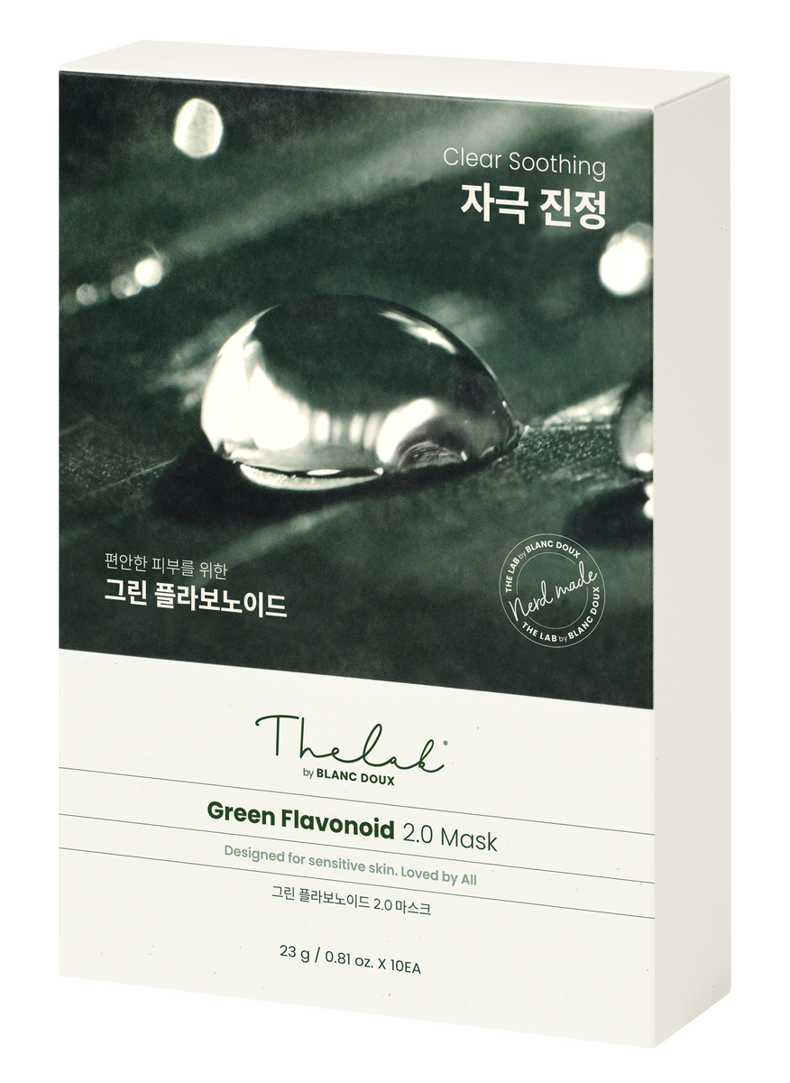 [THE LAB by BLANC DOUX] Green Flavonoid™ 2.0 Mask 10p