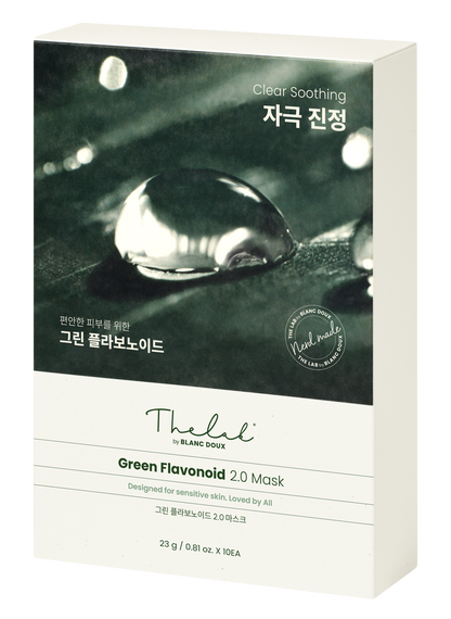 [THE LAB by BLANC DOUX] Green Flavonoid™ 2.0 Mask 10p