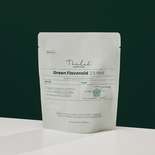 [THE LAB By BLANC DOUX] Green Flavonoid™ 2.5 舒緩棉片 120g (90片) 補充包