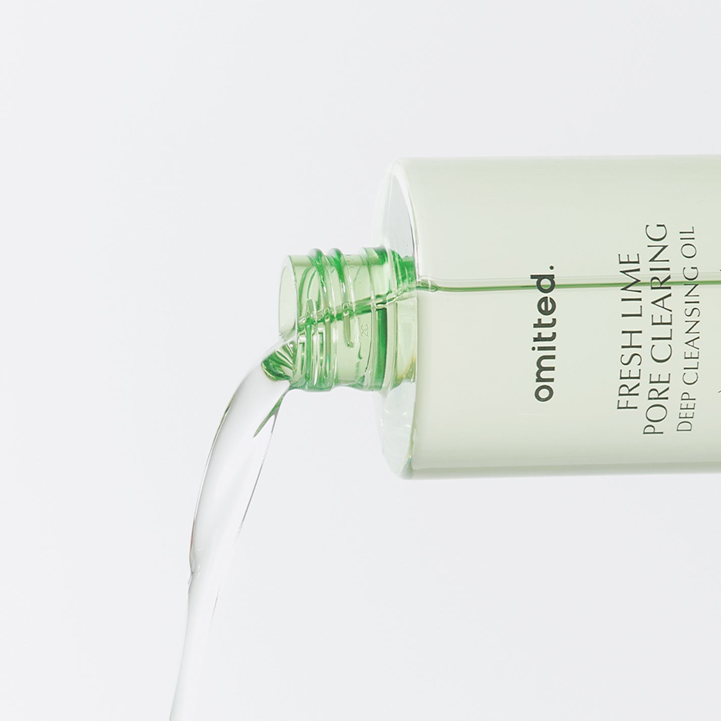 Omitted Fresh Lime Pore Clearing Deep Cleansing Oil 200ml | Gentle & Effective Makeup Remover