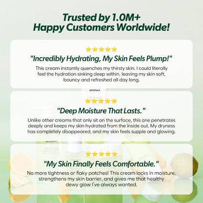 Omitted Fresh Lime Glow & Super Hydrating Moisturizer 80ml | Radiant & Deeply Moisturizing