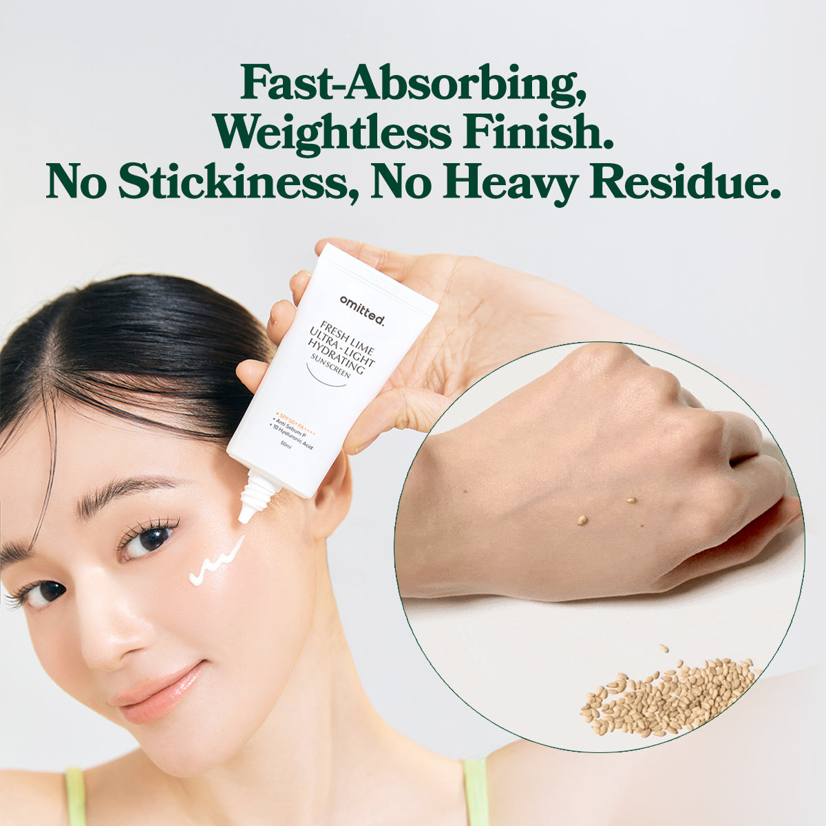 [Omitted] 鮮檸超輕感水潤防曬乳 50ml