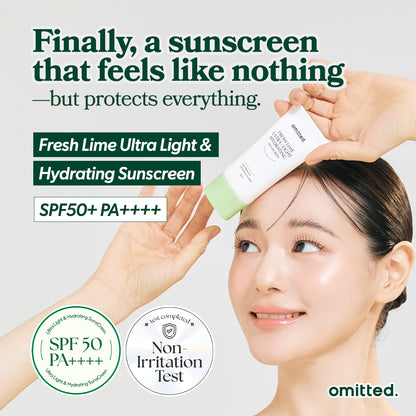 [Omitted] 鮮檸超輕感水潤防曬乳 50ml