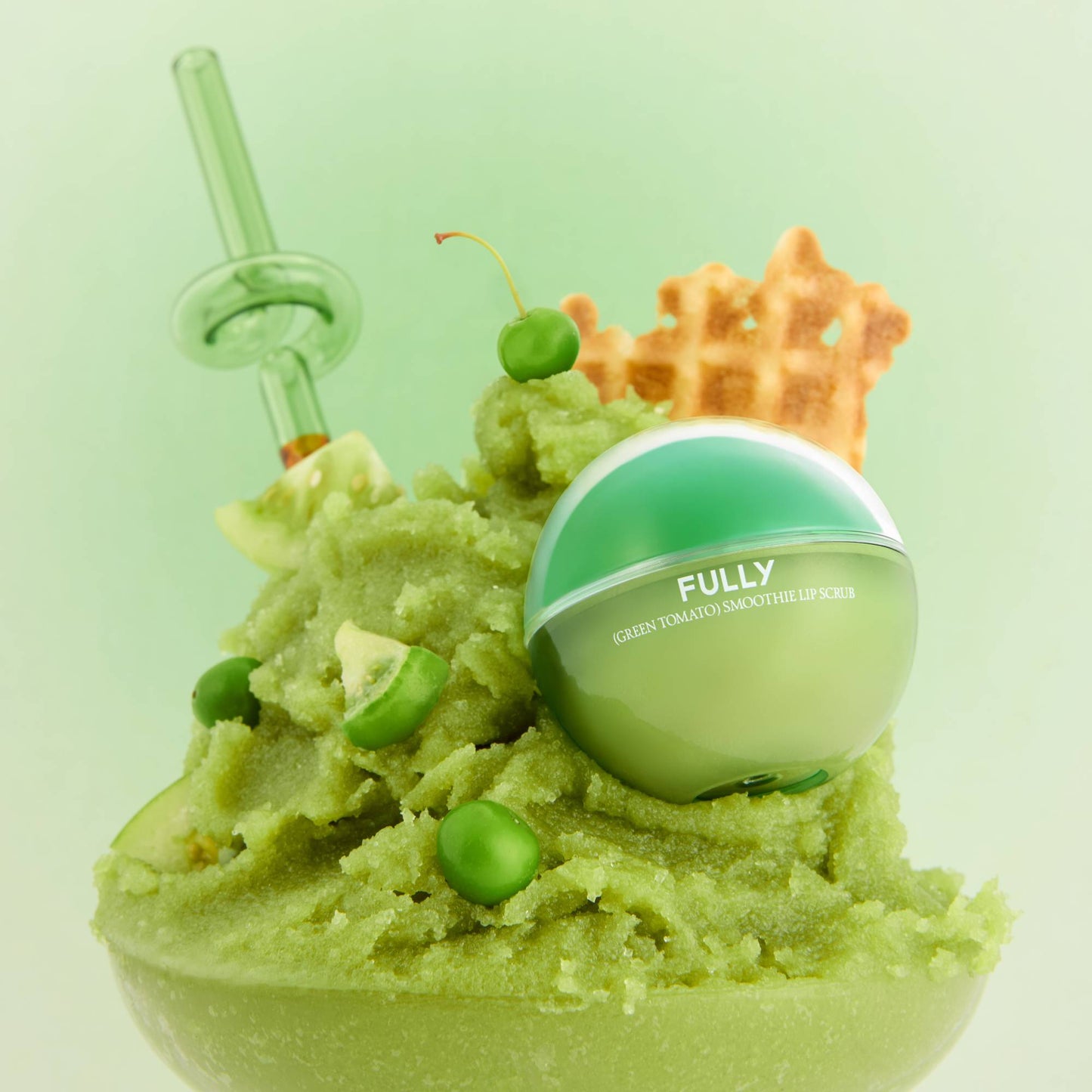 FULLY Green Tomato Smoothie Lip Scrub 12g