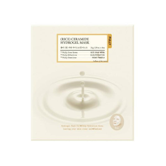 FULLY Rice Ceramide Hydrogel Mask 4ea