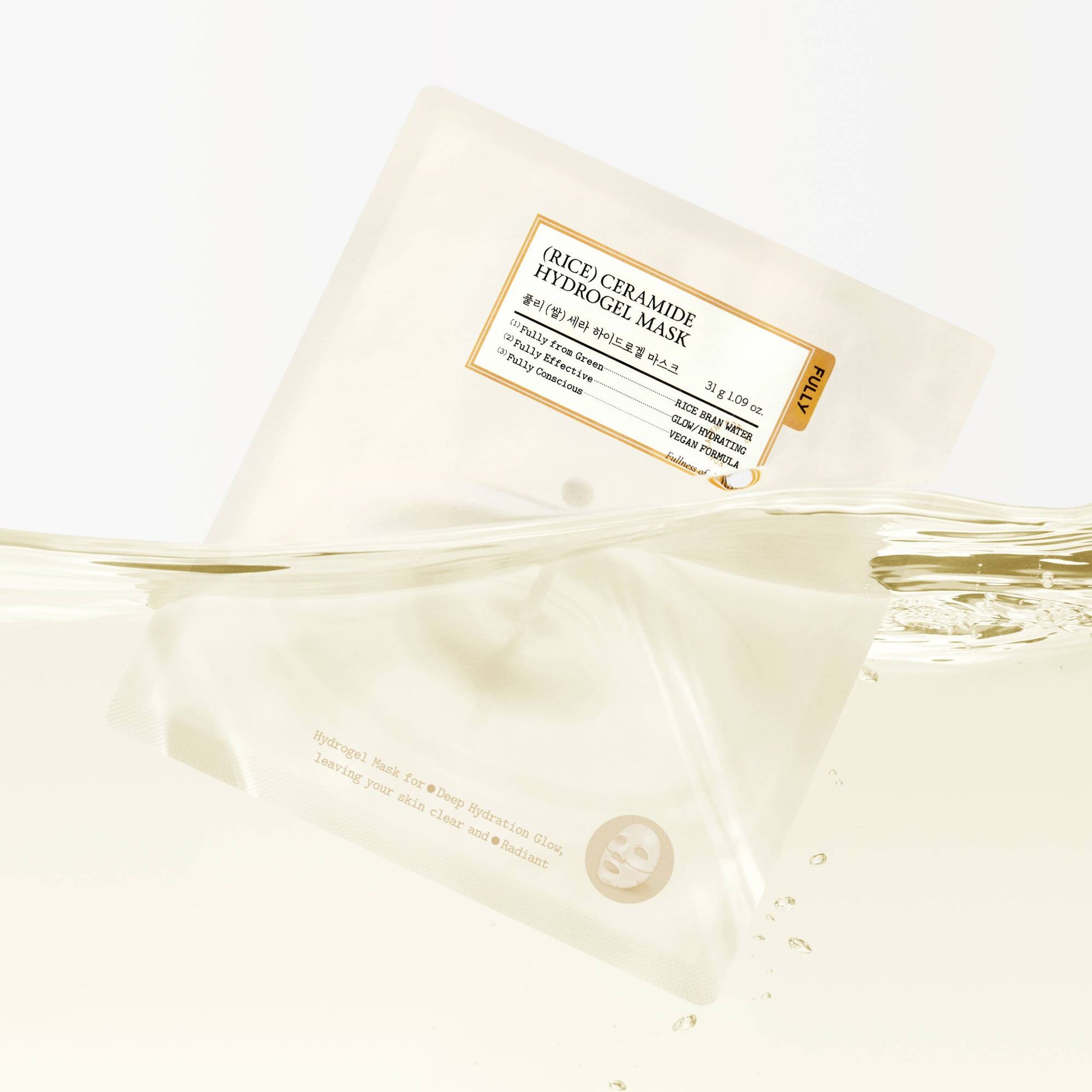 FULLY Rice Ceramide Hydrogel Mask 4ea